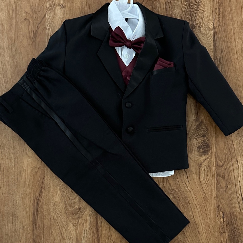 Classic Black Kids Formal Suit Set